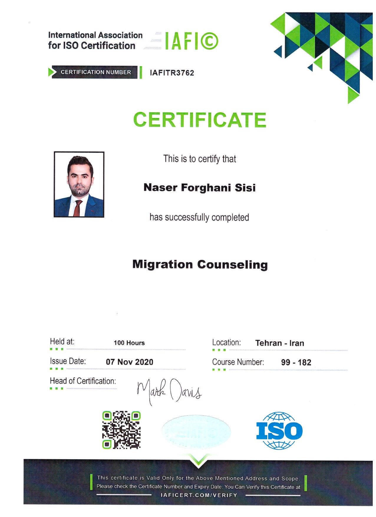 Migration counseling